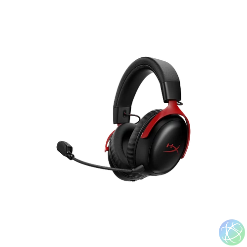 HP HYPERX vezeték nélküli gaming fejhallgató Cloud III S - fekete/piros