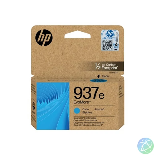 HP Patron 4S6W6NE (HP No937e) Officejet, ciánkék, 1650/oldal Evomore