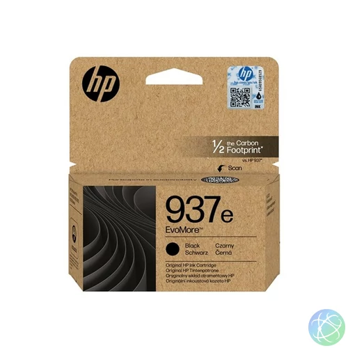 HP Patron 4S6W9NE (HP No937e) Officejet, fekete 2500/oldal Evomore