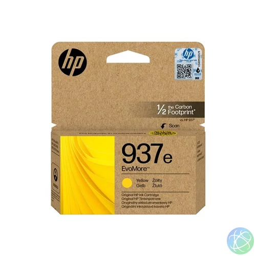 HP Patron 4S6W8NE (HP No937e) Officejet, sárga, 1650/oldal Evomore