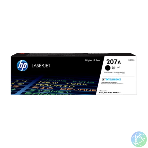HP Toner (207A) W2210A fekete 1350/oldal M255/M282/M283