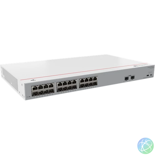 Huawei eKit Switch 24x1000Mbps (124W POE+) + 2x1GE (SFP), Nem menedzselhető, Rack/Asztali - S110-24LP2SR
