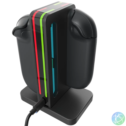 HYPERKIN Power Spire Nintendo Switch 2 Joy-Con Töltőállvány, Fekete