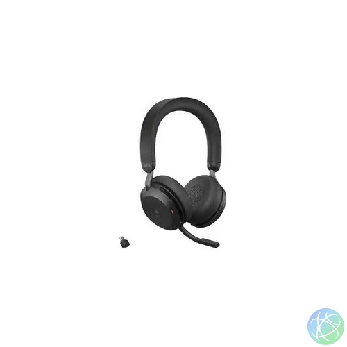 JABRA Fejhallgató - Evolve2 75 MS Stereo USB-C + Bluetooth Vezeték Nélküli, Mikrofon