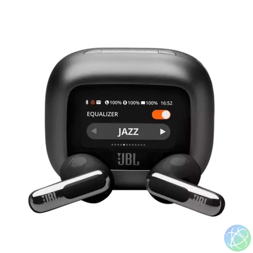 JBL Live Flex 3 (Vezeték nélküli fülhallgató), Fekete