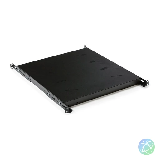 KELINE Perforált polc 1U 250mm mély 19", teherbírás: 15kg