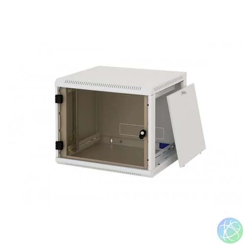 KELINE Faliszekrény 15U 600x595mm mély 19" Mély levehető és zárható oldalfalakkal