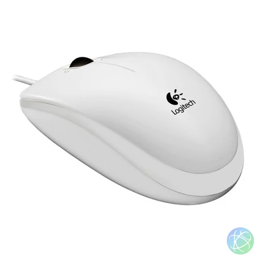 LOGITECH Egér - B100 Vezetékes Optikai OEM, Fehér