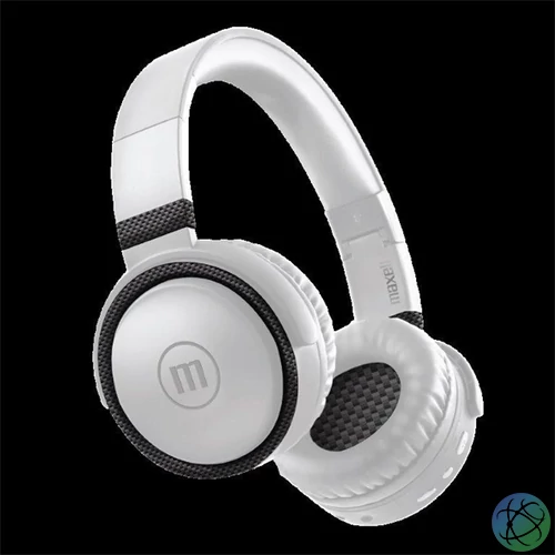 MAXELL Fejhallgató, BT-B52, headset, integrált mikrofon, Bluetooth & 3.5mm Jack, Fekete-fehér