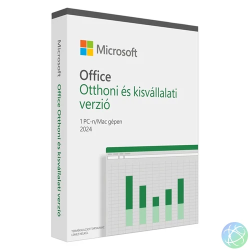 MICROSOFT Office Home and Business Otthoni és kisvállalati 2024 Hungarian EuroZone Medialess