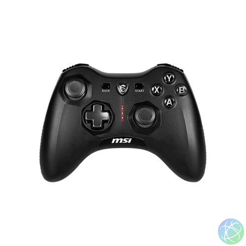 MSI ACCY Force GC20 V2 Wired Game Controller, Black