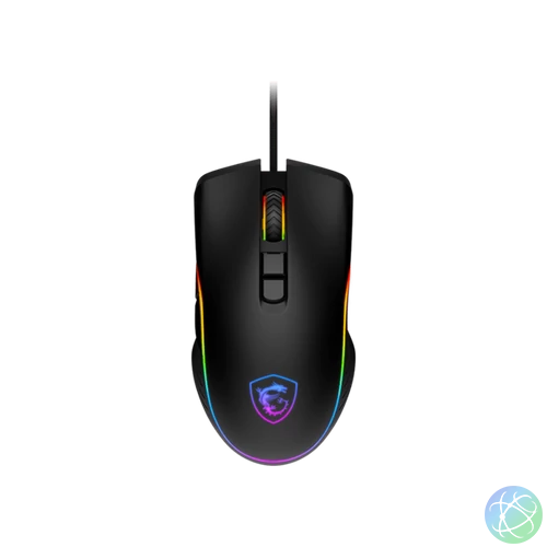 MSI ACCY FORGE GM300 Optical GAMING Wired Mouse, 7200dpi, Black