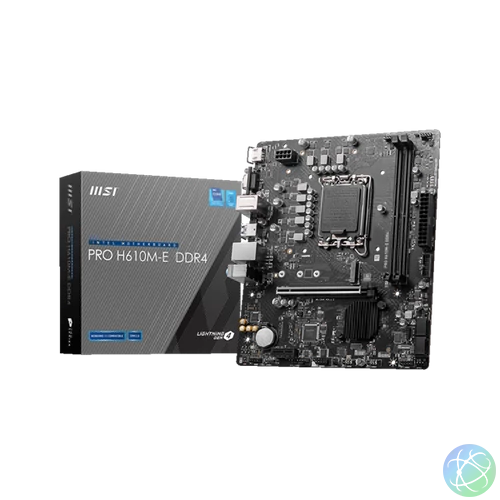 MSI Alaplap S1700 PRO H610M-E DDR4 Intel H610, mATX