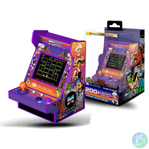 MY ARCADE Játékkonzol Data East 200+ Nano Player Retro Arcade 4.5"Hordozható, DUGNL-4121