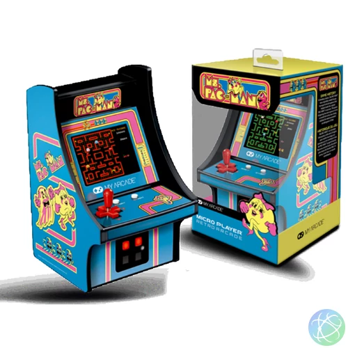 MY ARCADE Játékkonzol Ms. Pac-Man Micro Player Retro Arcade 6.75" Hordozható, DGUNL-3230