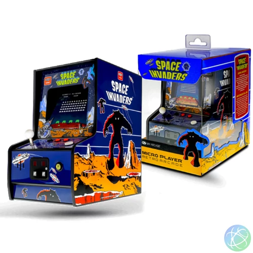 MY ARCADE Játékkonzol Space Invaders Micro Player Retro Arcade 6.75" Hordozható, DGUNL-3279