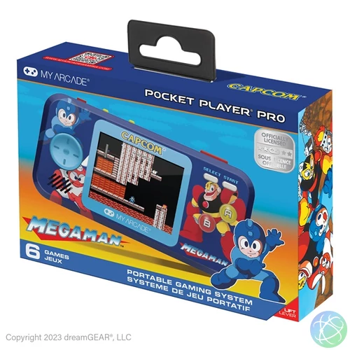 MY ARCADE Játékkonzol Mega Man Pocket Player Pro Hordozható, DGUNL-4191