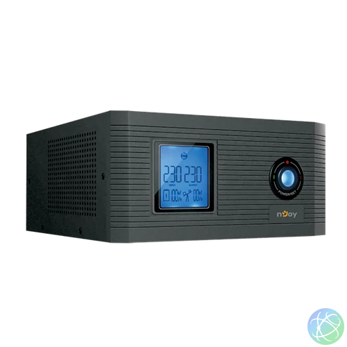NJOY Szünetmentes Aira 600, 600VA, 500W, Line-Interactive, LCD display