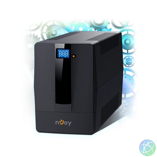 NJOY Szünetmentes + AVR Horus Plus 1500, 1500VA, 900W, Line-Interactive, LCD Touch display