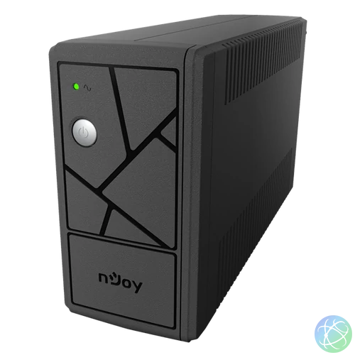 NJOY Szünetmentes 600VA - Keen 600 USB (2 Schuko, line-interaktív, fekete)