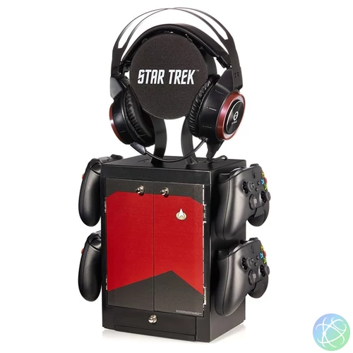 NUMSKULL PS5/XBOX Series Star Trek játéktartó szekrényes állvány, Piros