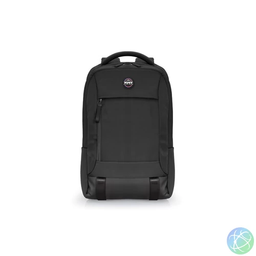 PORT DESIGNS Notebook hátizsák 140425, TORINO II BACKPACK 15.6/16’’ BLACK/Fekete