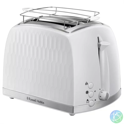 RUSSEL HOBBS HONEYCOMB 26060-56/RH 2 szeletes kenyérpirító, 1500W, fehér