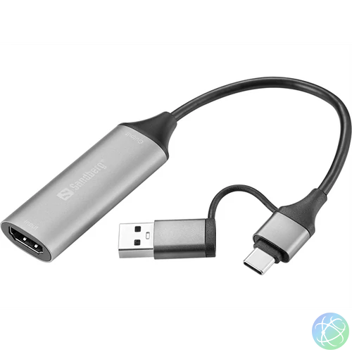SANDBERG HDMI Capture Link to USB-C/A