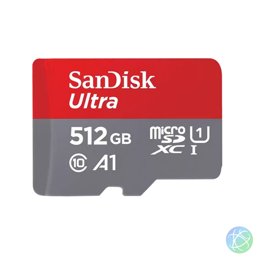 SANDISK 215424, MICROSD ULTRA ANDROID KÁRTYA 512GB, 150MB/s, A1, Class 10, UHS-I
