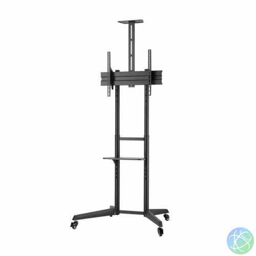 SBOX FS-401 Gurulós konzol, konferencia állvány, 32"-55", 600x400, max 50 kg