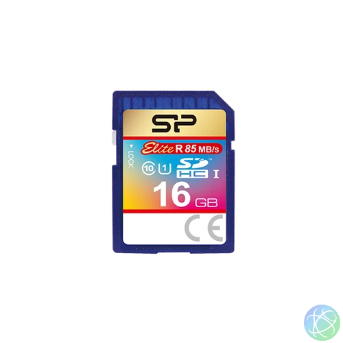SILICON POWER Memóriakártya SDHC 16GB CL10 UHS-I
