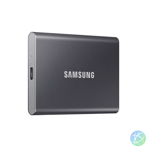 SAMSUNG Hordozható SSD T7 USB 3.2 1TB (Szürke)