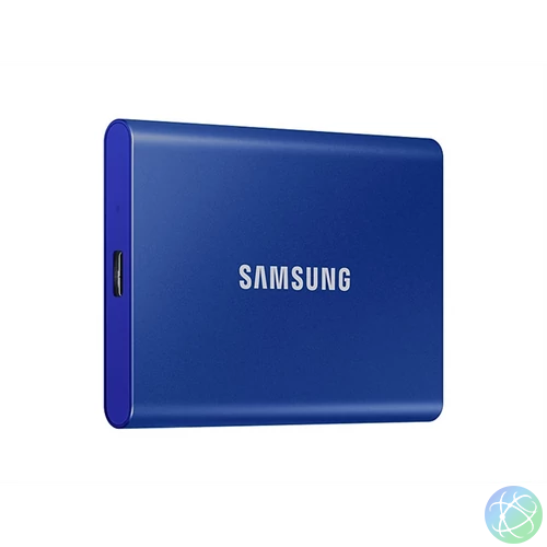 SAMSUNG Hordozható SSD T7 USB 3.2 2TB (Kék)