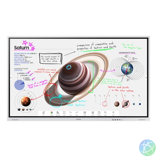 SAMSUNG WM75B 16/7 Interactive Display WMB Series 75"
