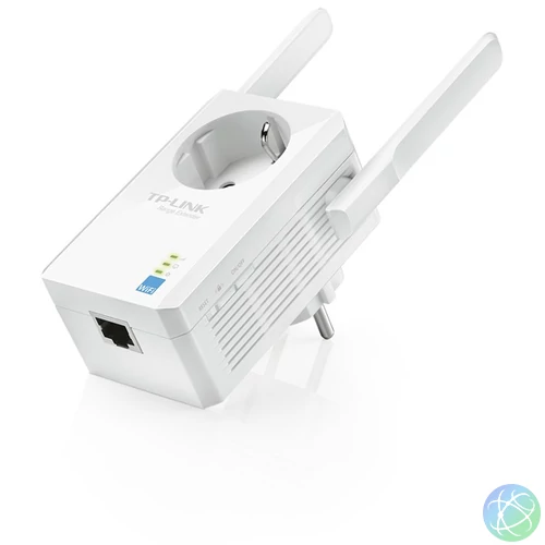 TP-LINK Wireless Range Extender N-es 300Mbps + Konnektor aljzat, WA860RE