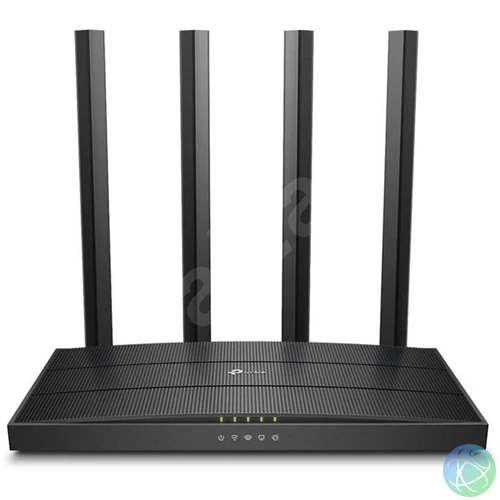 TP-LINK Wireless Router Dual Band AC1200 1xWAN(1000Mbps) + 4xLAN(1000Mbps), Archer C6