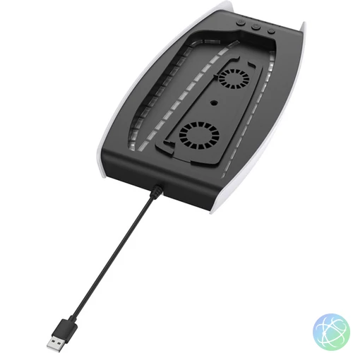 VENOM PS5 Pro/Slim Kiegészítő Fekete RGB LED állvány,VS5027