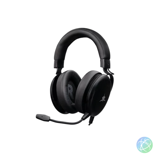 WHITE SHARK GH-2540B ELEPHANT-B  vezetékes gamer fejhallgató mikrofonnal, fekete