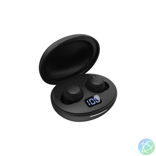 WHITE SHARK GEB-TWS02B VORTEX-B bluetooth fülhallgató, fekete
