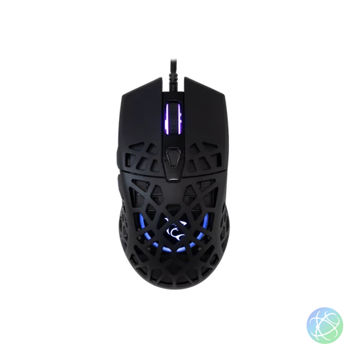 WHITE SHARK GM-5018B CARADOC-B 7D / 7200 dpi fekete RGB gamer egér