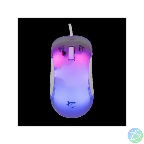 WHITE SHARK MORDRED-W WS GM-5017W gamer egér  7D / 12000 dpi fehér RGB