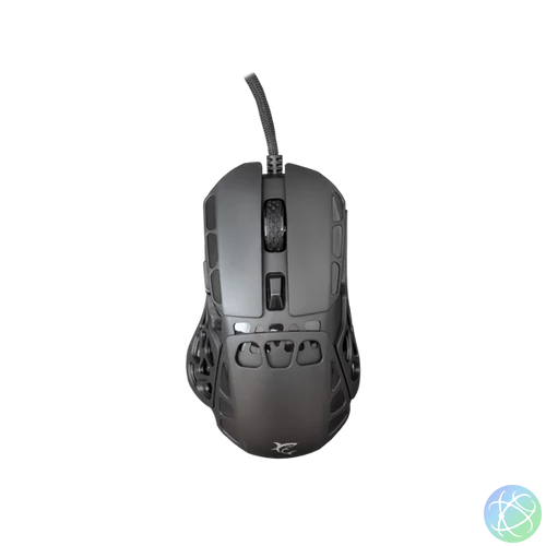 WHITE SHARK ECTOR-B GM-5016B RGB gamer egér, 12.200 dpi, 7 gombos fekete