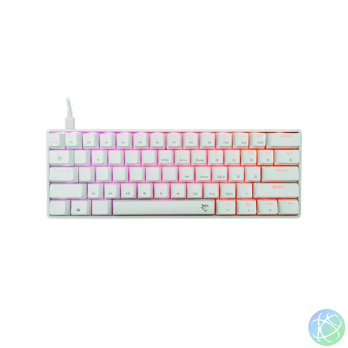 WHITE SHARK GK-004211W/R-US SHINOBI-2/W-R-US mech. bill. 61 piros gomb,fekete,angol