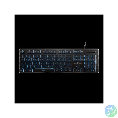 WHITE SHARK  TACHI-B/US WS GK-003141B-US vezetékes membrán gamer billentyűzet, 104 gomb fekete (angol)