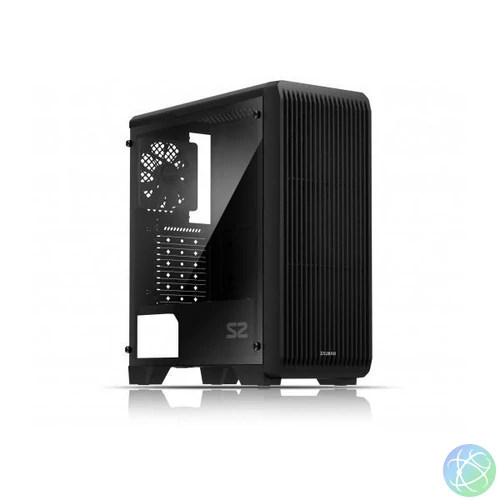ZALMAN Ház Midi ATX S2 Tápegység nélkül, Fekete