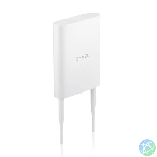 ZYXEL Wireless Access Point Dual Band AX1800 (WiFi 6) Falra rögzíthető Kültéri, NWA55AXE-EU0102F