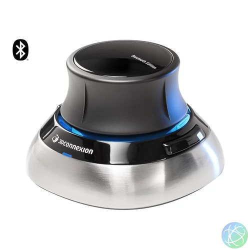 3D Connexion SpaceMouse Wireless Bluetooth Mouse Black egér