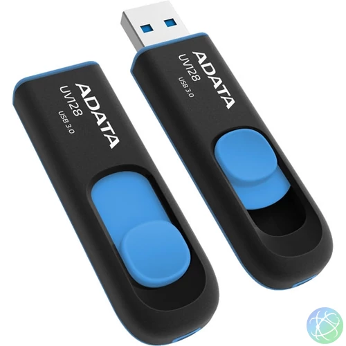 A-Data 32GB Flash Drive UV128 USB3.0 Black/Blue pendrive