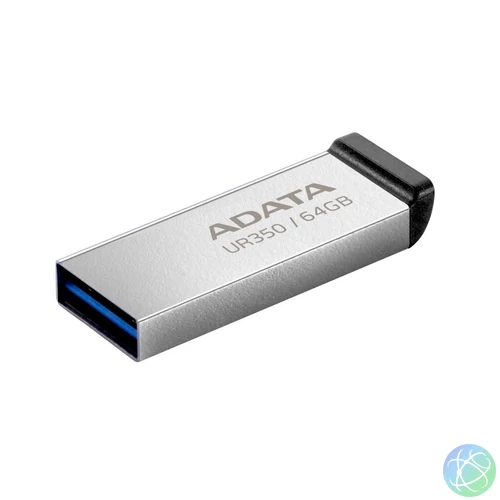 A-Data 64GB UR350 USB3.2 Silver/Black pendrive