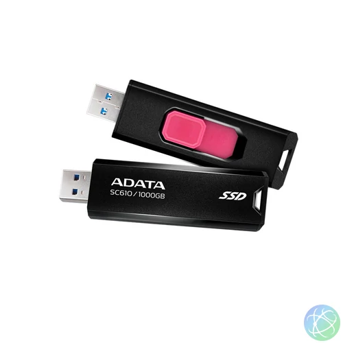 A-Data 1TB USB3.2 SC610 Black/Red külső SSD